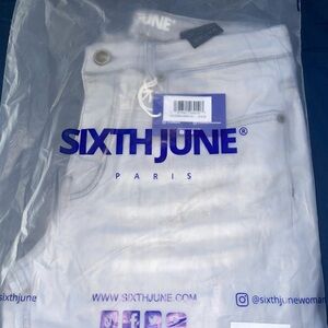 Size 32 Sixth June Men's Slim White Jeans
